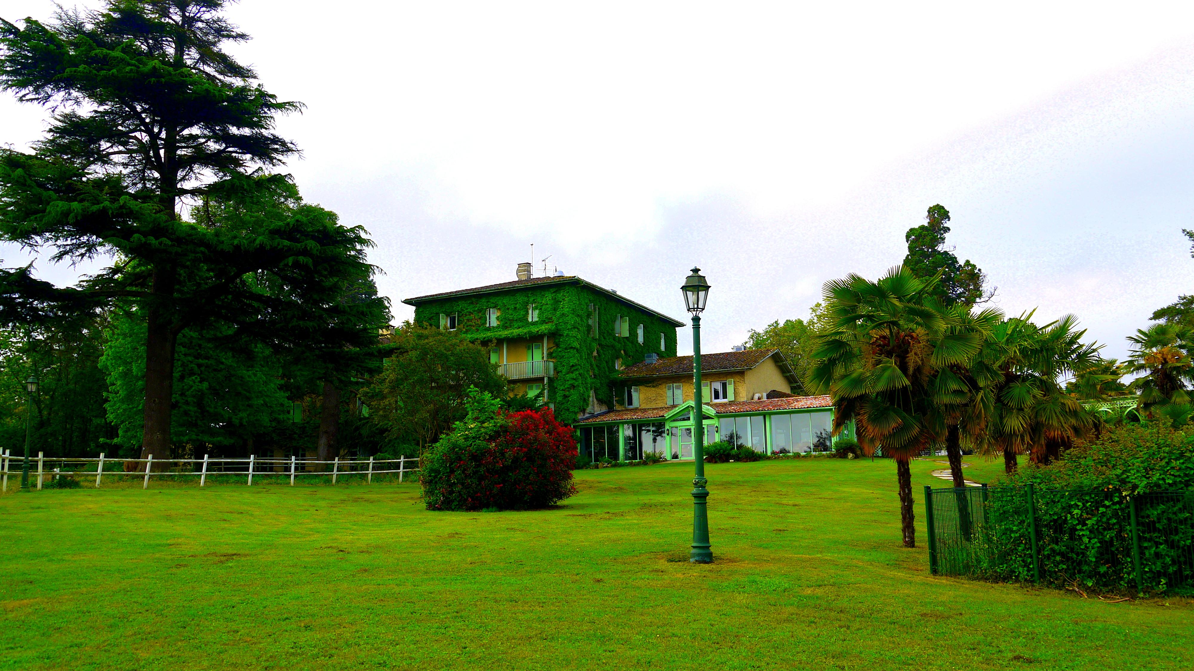 Logis Hotels- Hotel Et Restaurant Domaine De Fompeyre Bazas Eksteriør bilde