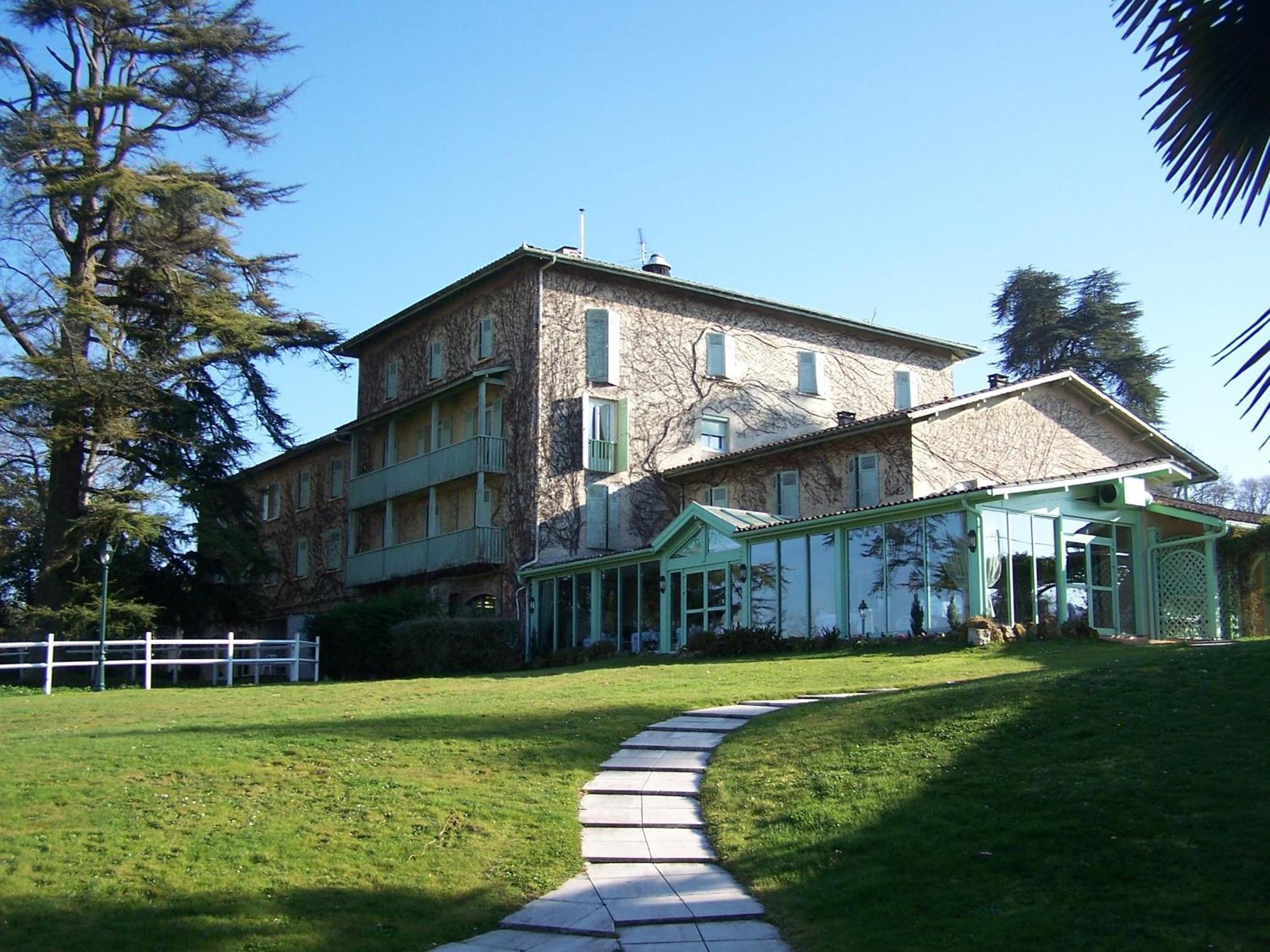 Logis Hotels- Hotel Et Restaurant Domaine De Fompeyre Bazas Eksteriør bilde