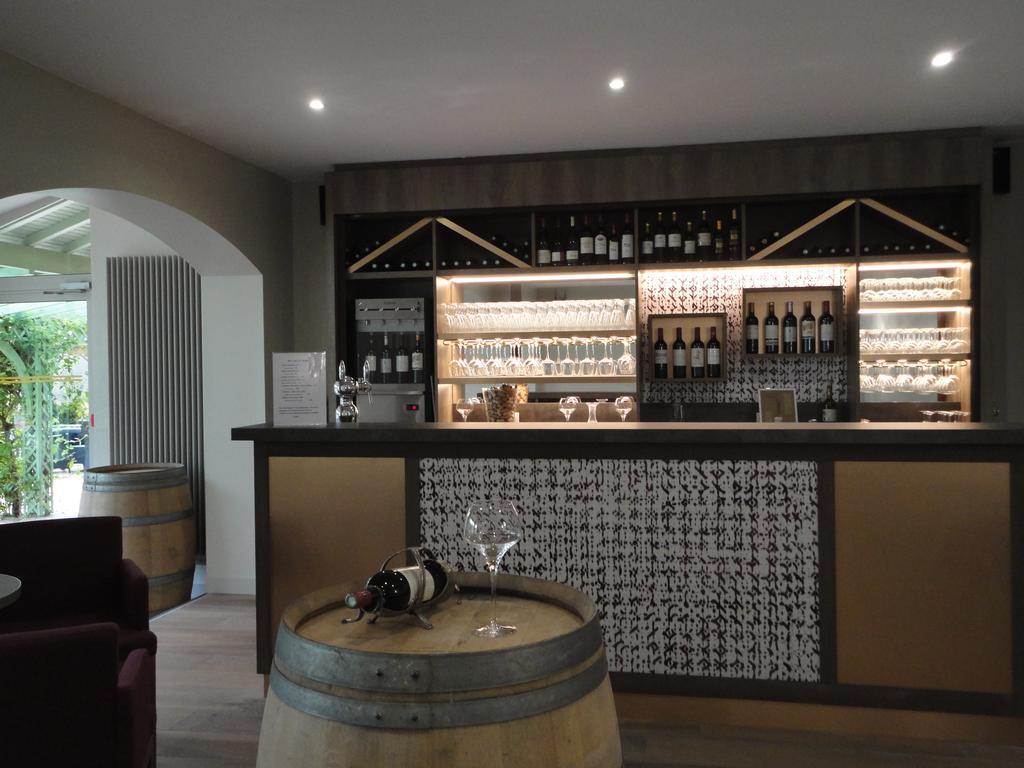 Logis Hotels- Hotel Et Restaurant Domaine De Fompeyre Bazas Eksteriør bilde