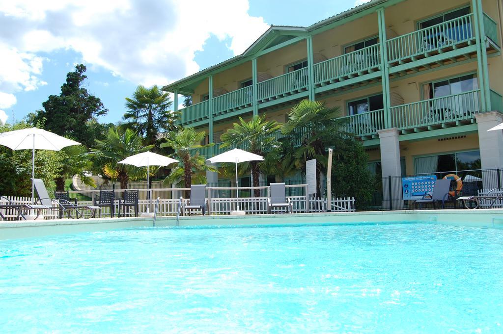 Logis Hotels- Hotel Et Restaurant Domaine De Fompeyre Bazas Eksteriør bilde