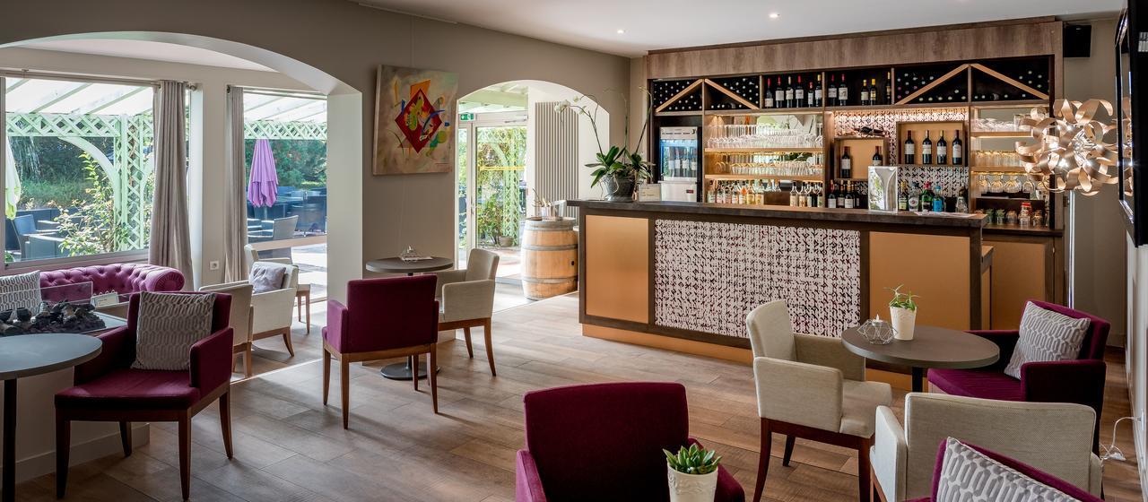 Logis Hotels- Hotel Et Restaurant Domaine De Fompeyre Bazas Eksteriør bilde
