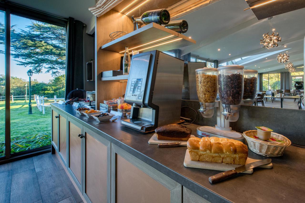 Logis Hotels- Hotel Et Restaurant Domaine De Fompeyre Bazas Eksteriør bilde