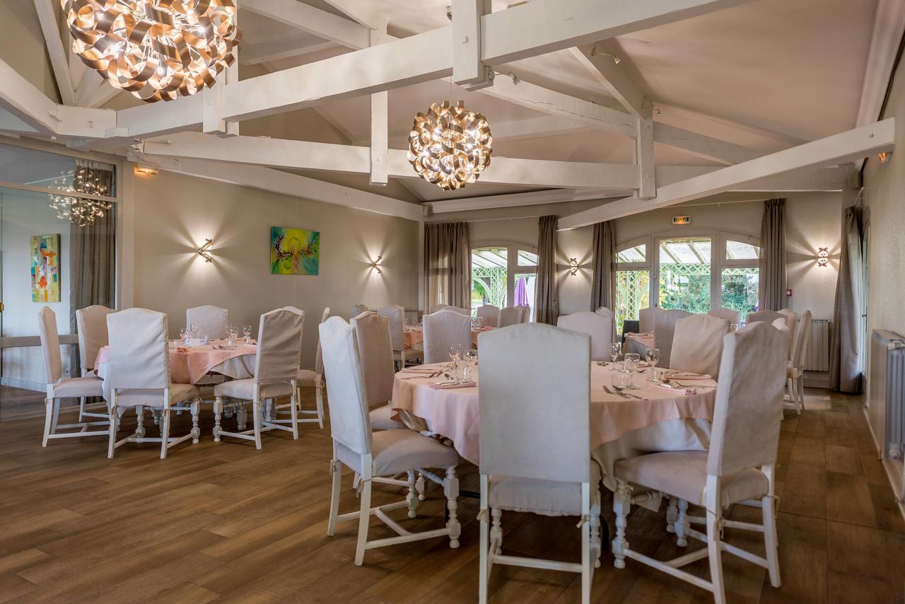 Logis Hotels- Hotel Et Restaurant Domaine De Fompeyre Bazas Eksteriør bilde