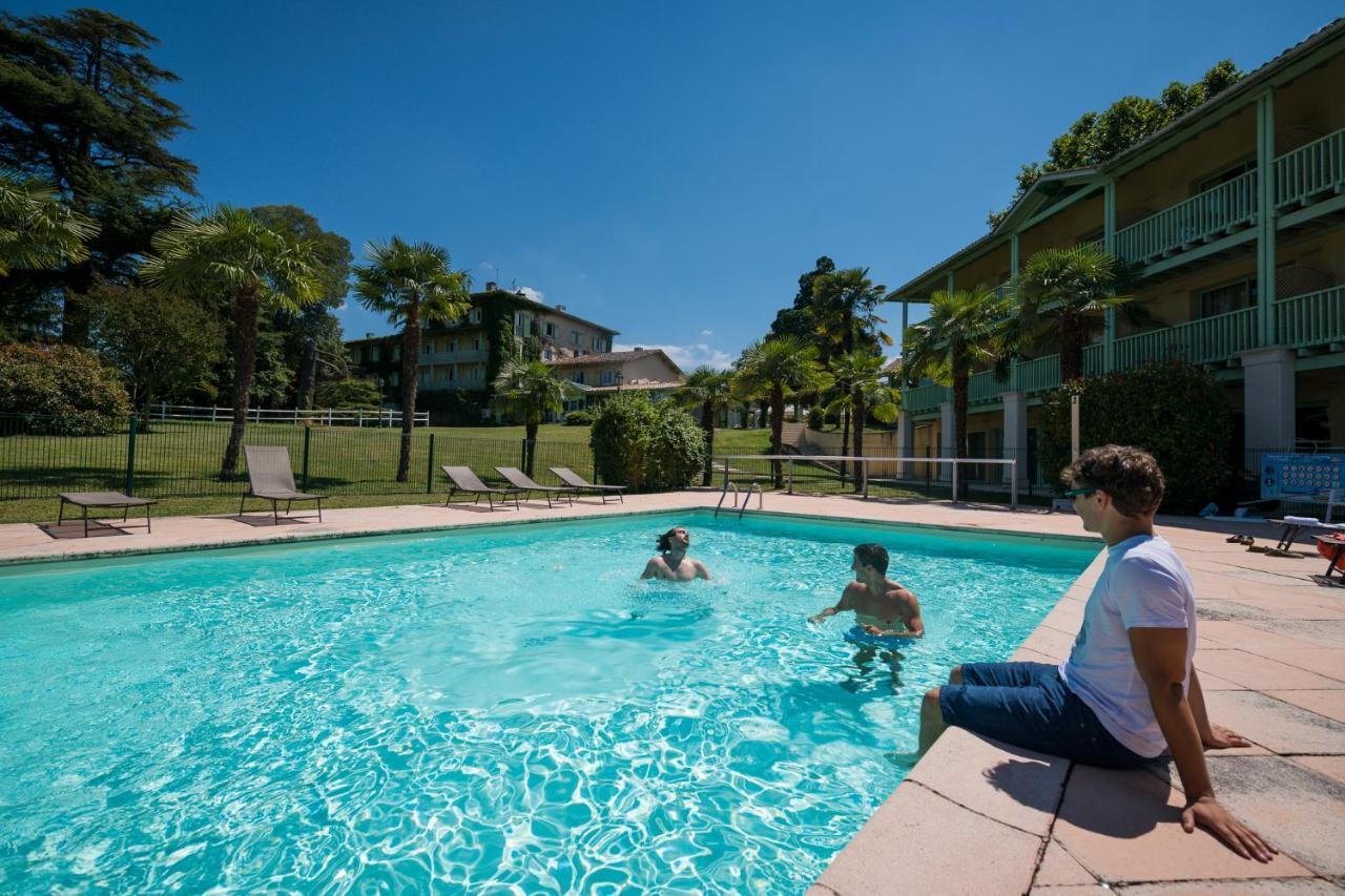Logis Hotels- Hotel Et Restaurant Domaine De Fompeyre Bazas Eksteriør bilde