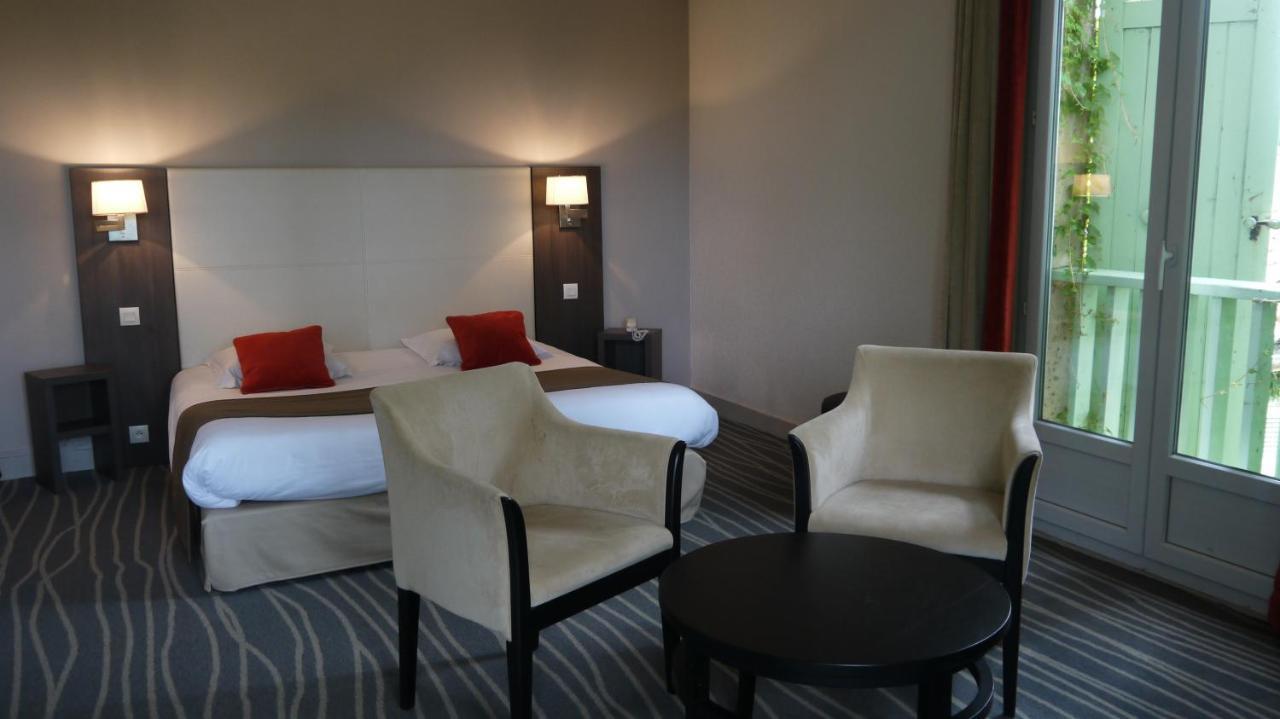 Logis Hotels- Hotel Et Restaurant Domaine De Fompeyre Bazas Eksteriør bilde